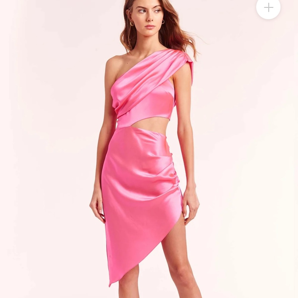 Amanda Uprichard Marilyn dress in pink